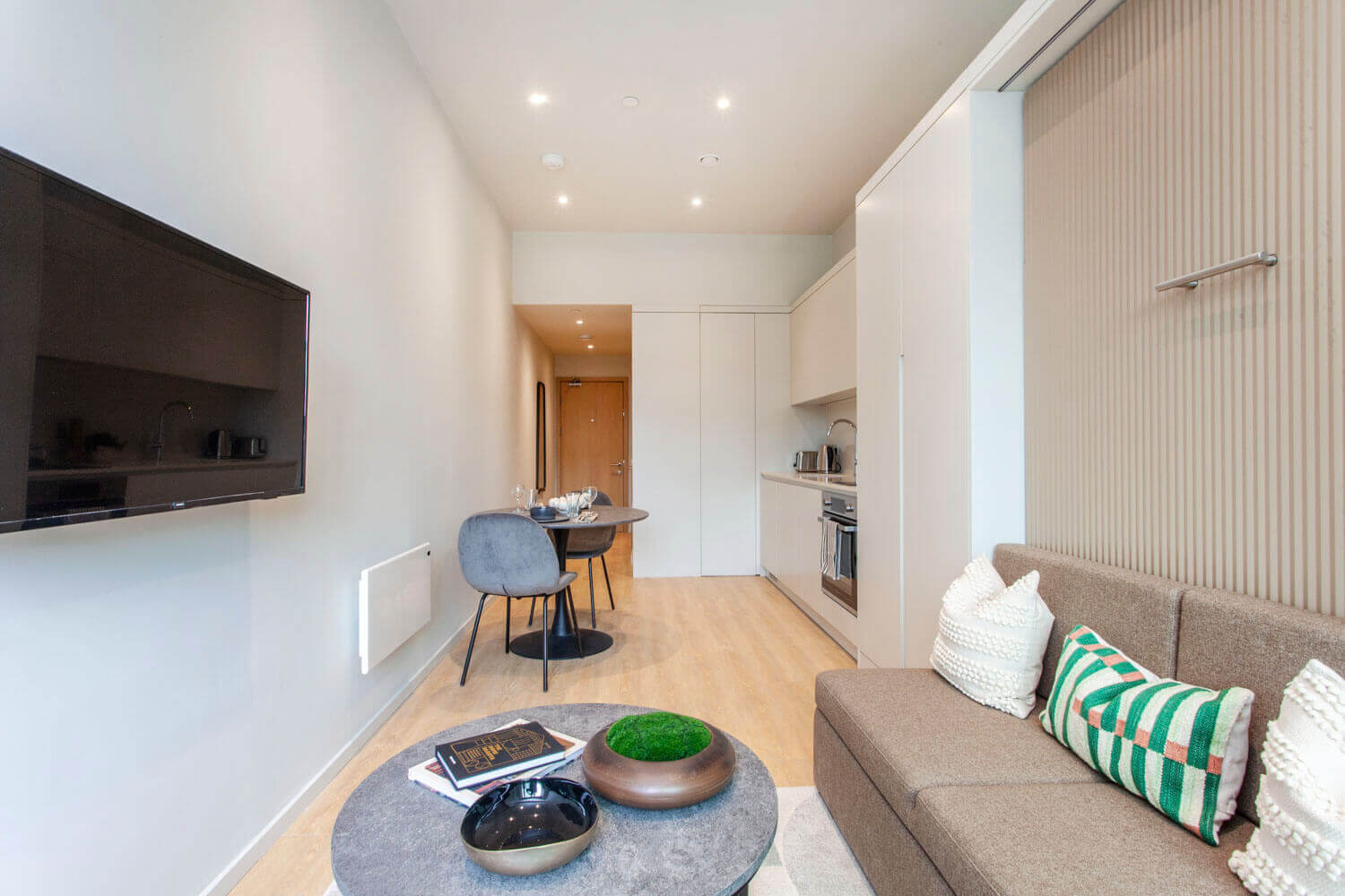 lounge area in studio