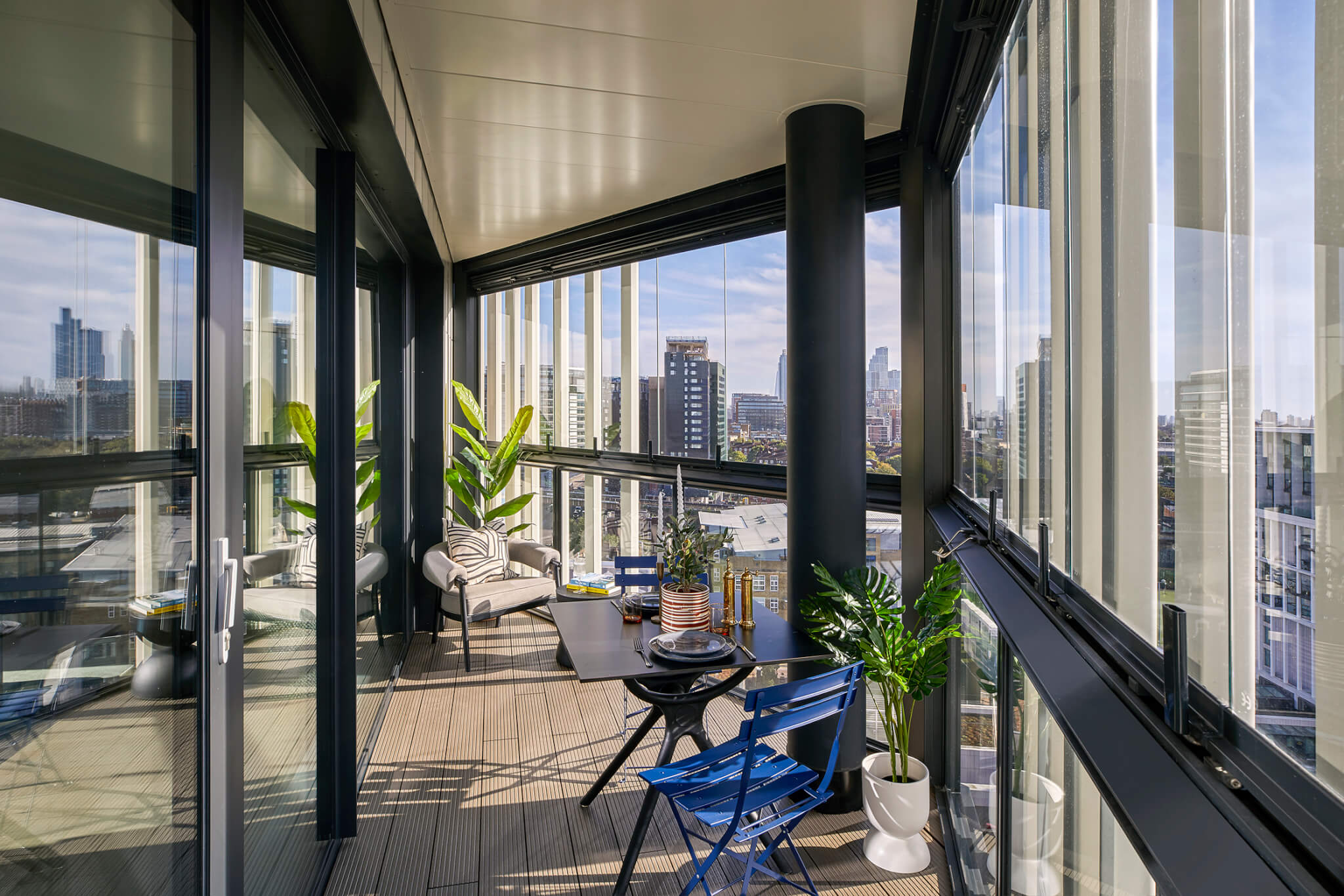 View of City from Window