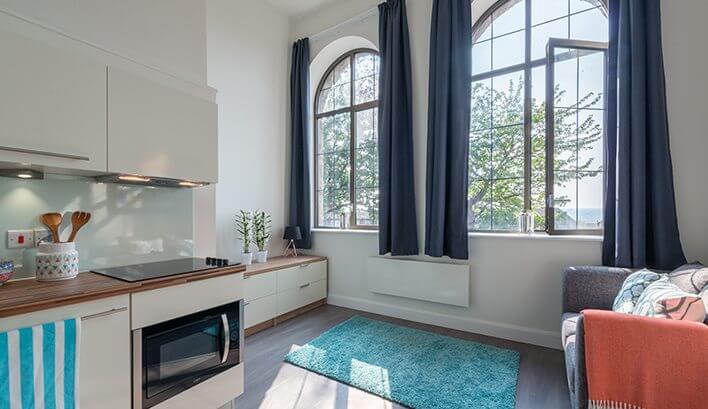 One-Bedroom Mezzanine Apartment