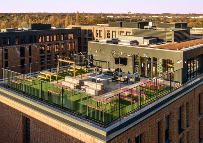 rooftop garden terrace